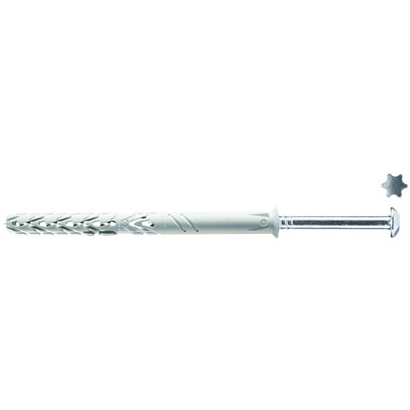 foto del prodotto tassello in nylon prolung. vite tb e inserto antimanomissione t66 v am mm.10x120
