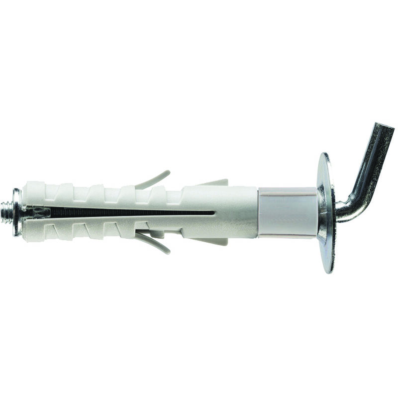 foto del prodotto tassello in nylon prolungato con gancio corto enp gcp mm.12x55