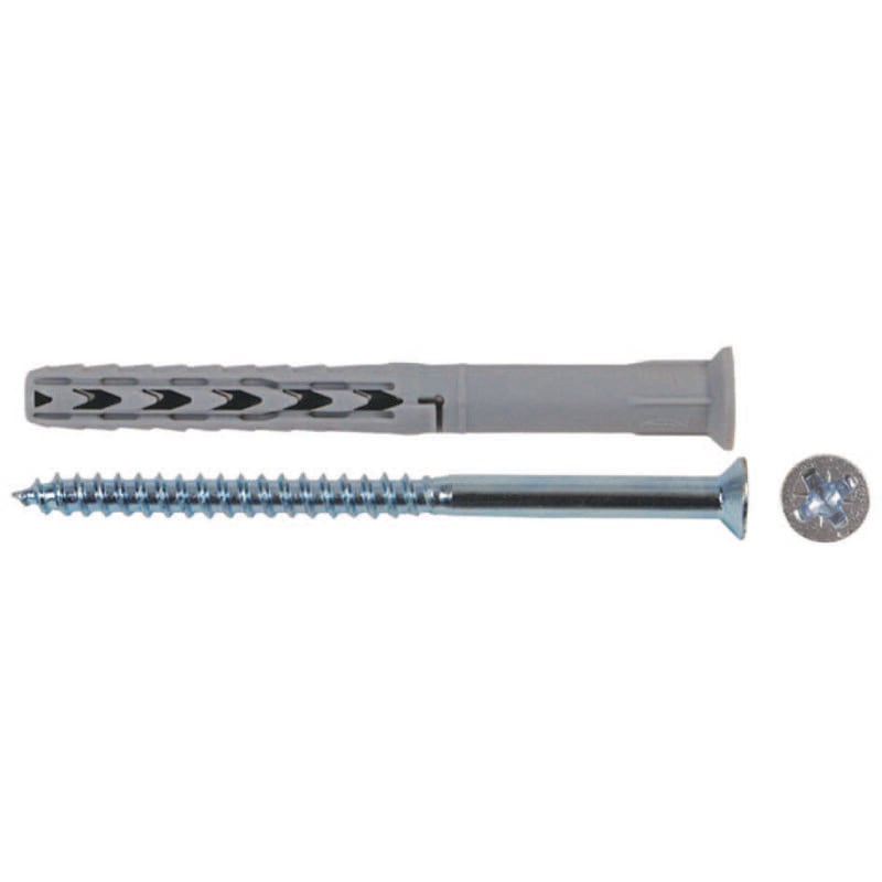 immagine 0 del prodotto tassello in nylon prolungato sxrl wz ls mm.8x80 vite pozidrive mm.5,5x90