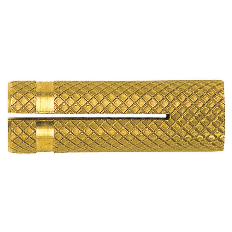 immagine 0 del prodotto tassello in ottone per viti po m mm.8 ma tassello mm.10x30