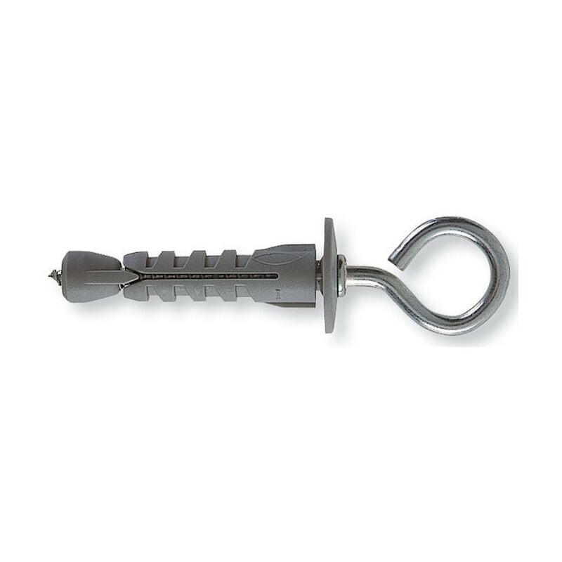 foto del prodotto tassello nylon fischer c/occhiolo � 9x43mm ""sbn 9/3""