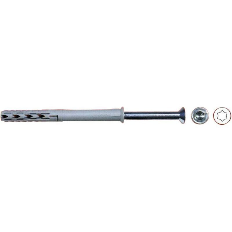 foto del prodotto tassello nylon fischer sxrl prolungato 8x 60mm wtls c vite torx