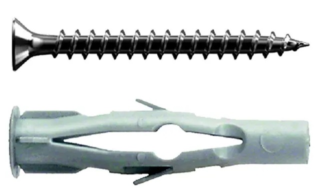 foto del prodotto tassello nylon gbu gbu 10 v 10 x 60 vite 6,0 x 80