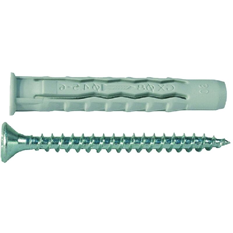 foto del prodotto tassello nylon gl gl5 vpsb 5 x 25 vt 4 x 30 pz25 25 geb