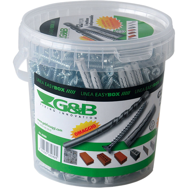 foto del prodotto tassello nylon gl gl6 vps 6 x 30 300 pz punta 6 x 100