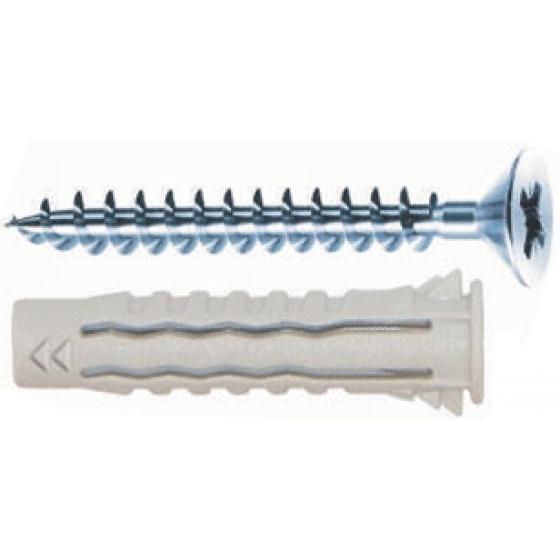 foto del prodotto tassello nylon maurer plus 10x50mm universale c vite 65008mxv10