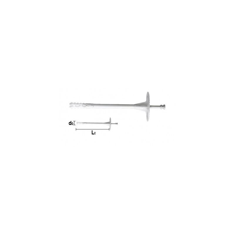 foto del prodotto tassello nylon maurer plus iso 10x180 mm x cappotto isolante 130 140