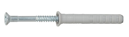 foto del prodotto tassello nylon n 6x80 50 s bordo svasato art.48790 confezione da pezzi 100
