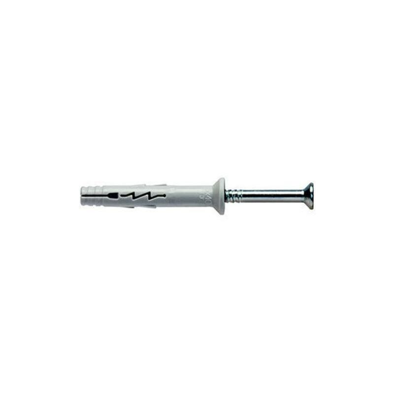foto del prodotto tassello nylon prolungato maurer plus 6x 80mm c vite a chiodo 93032