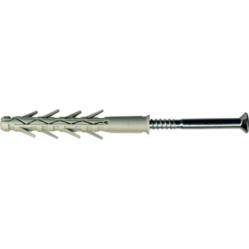 foto del prodotto tassello nylon prolungato tup 10x135mm c vite torx 4 alette