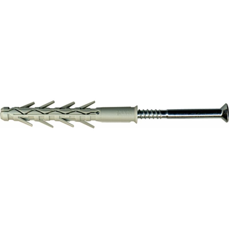 foto del prodotto tassello nylon prolungato tup 10x200mm c vite torx 4 alette