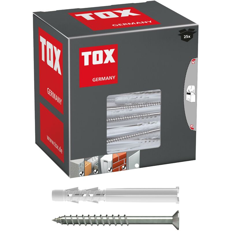 foto del prodotto tassello universale per telaio tetrafix xl 10x100mm vite