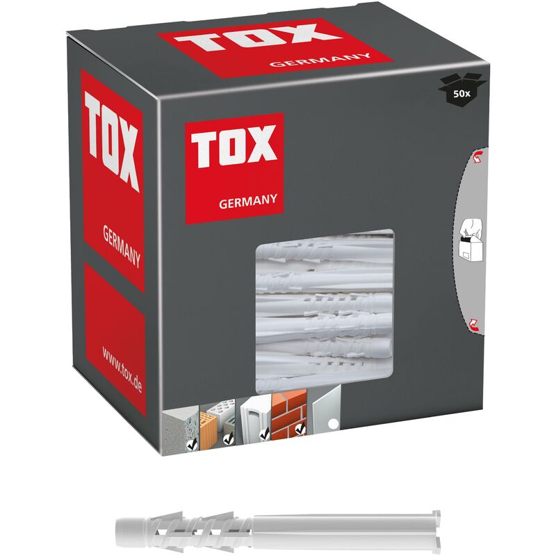 foto del prodotto tassello universale per telaio tetrafix xl 8x80 mm