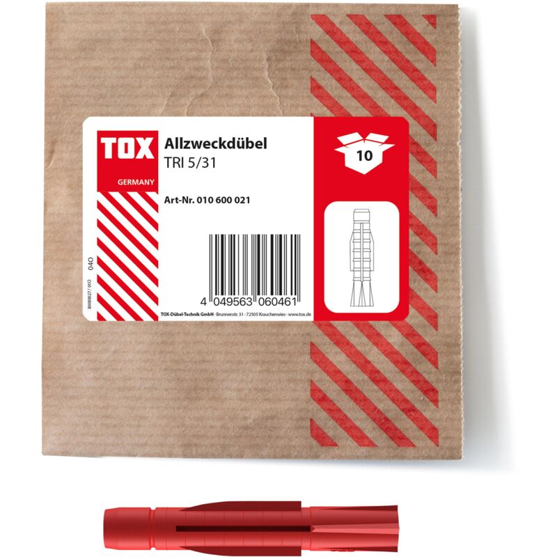foto del prodotto tassello universale tri 5x31 mm 10 pz. 