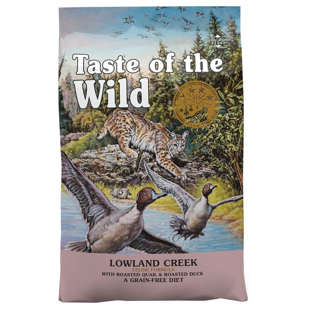foto del prodotto taste of the wild lowland creek crocchette per gatti 2 kg