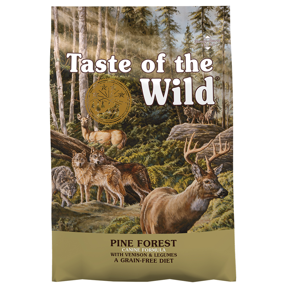 foto del prodotto taste of the wild pine forest canine 12,2 kg