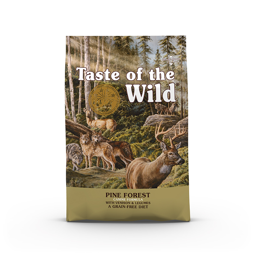 foto del prodotto taste of the wild pine forest canine 2 kg