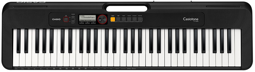 foto del prodotto tastiera casio cts200bkc7