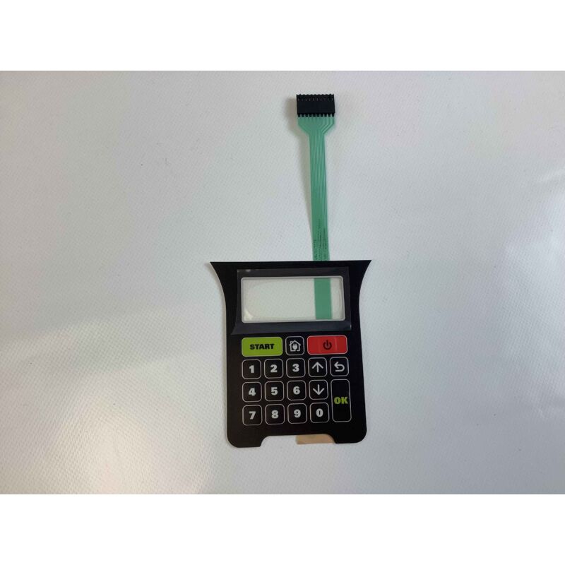 foto del prodotto tastiera comandi con adesivo 3m originale worx robot rasaerba wg790e.1