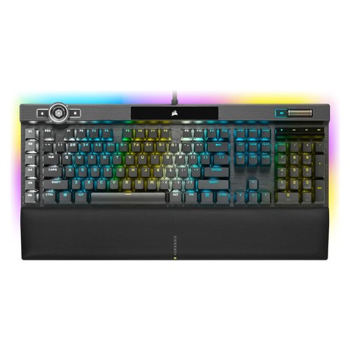 foto del prodotto tastiera computer corsair ch 912a01a it rgb k100 black