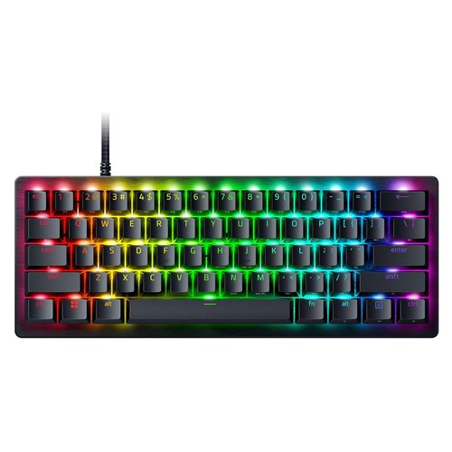 foto del prodotto tastiera computer razer rz03 04990100 r3m1 huntsman mini v3 pro black