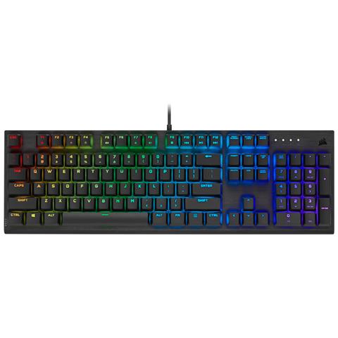 foto del prodotto tastiera computer usb type a rgb k60 pro mechanical black ch 910d019 it