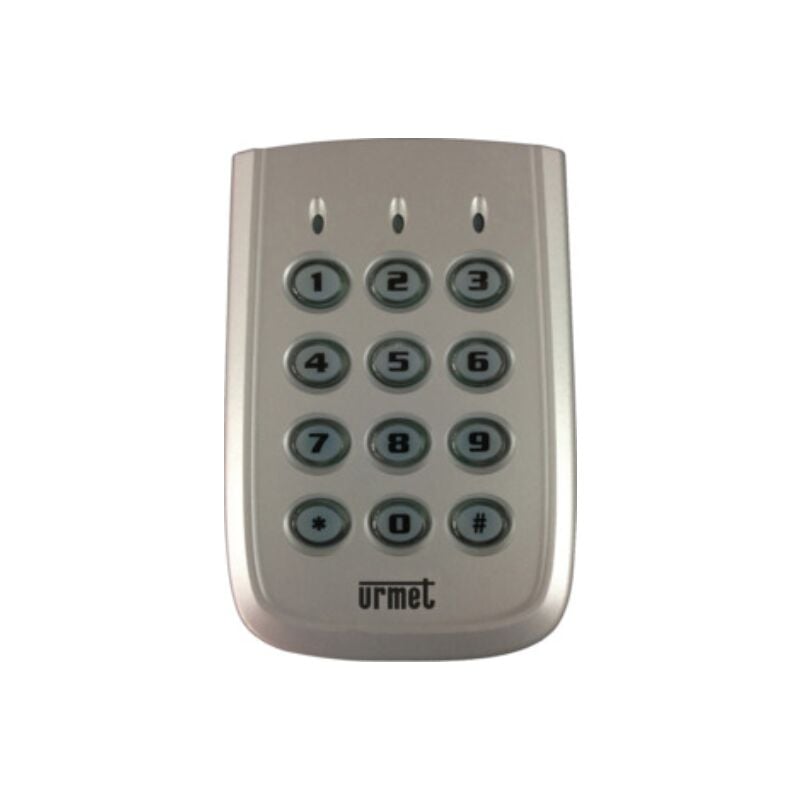 foto del prodotto tastiera controllo accessi urmet 12 24vcc 3 8 cifre per codice 1087 1