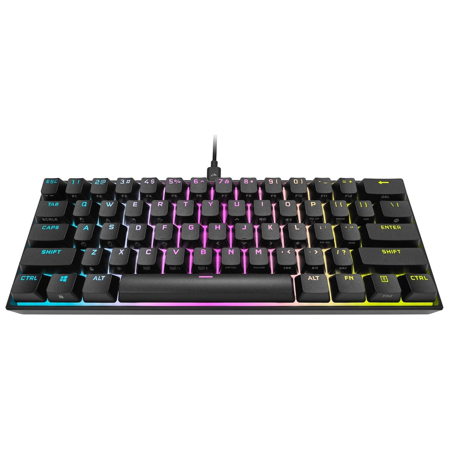 foto del prodotto tastiera corsair gaming k65 rgb mini