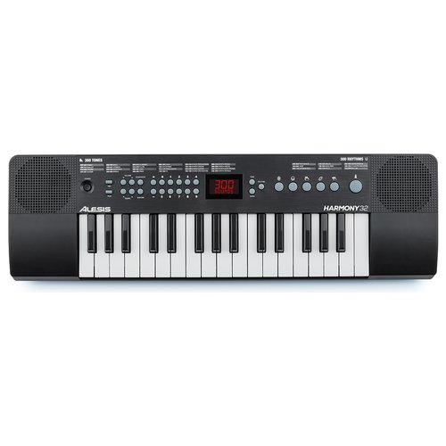 foto del prodotto tastiera musicale alesis 1070007734 harmony 32 nero e azzurro