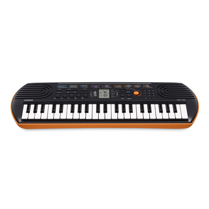foto del prodotto tastiera musicale elettronica casio sa 76 44 tasti