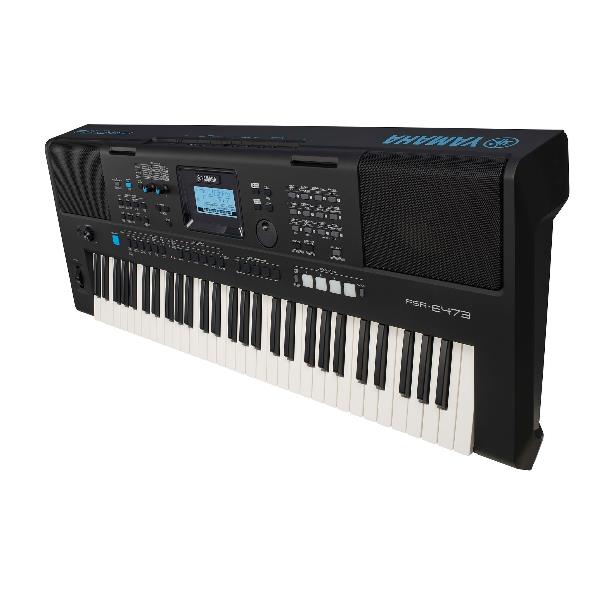 foto del prodotto tastiera musicale yamaha portable psr e473 black