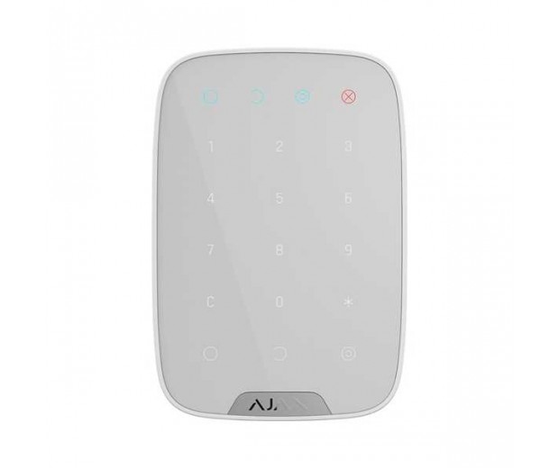 foto del prodotto tastiera wireless ajax ajkp keypad colore bianco
