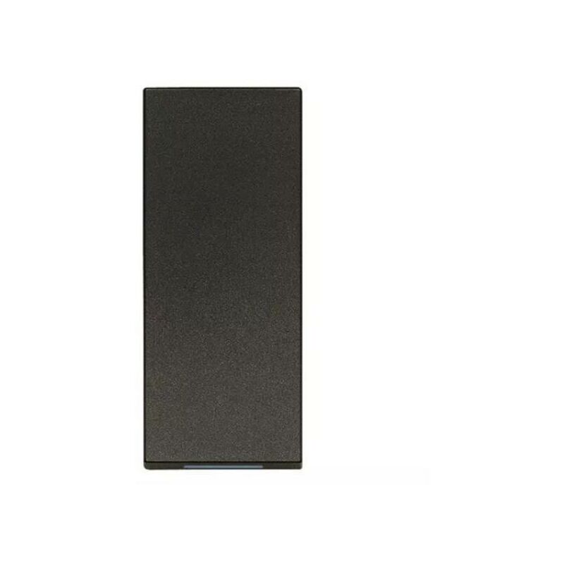 foto del prodotto tasto vimar linea fascio luce verticale 1 modulo nero 31000s.g