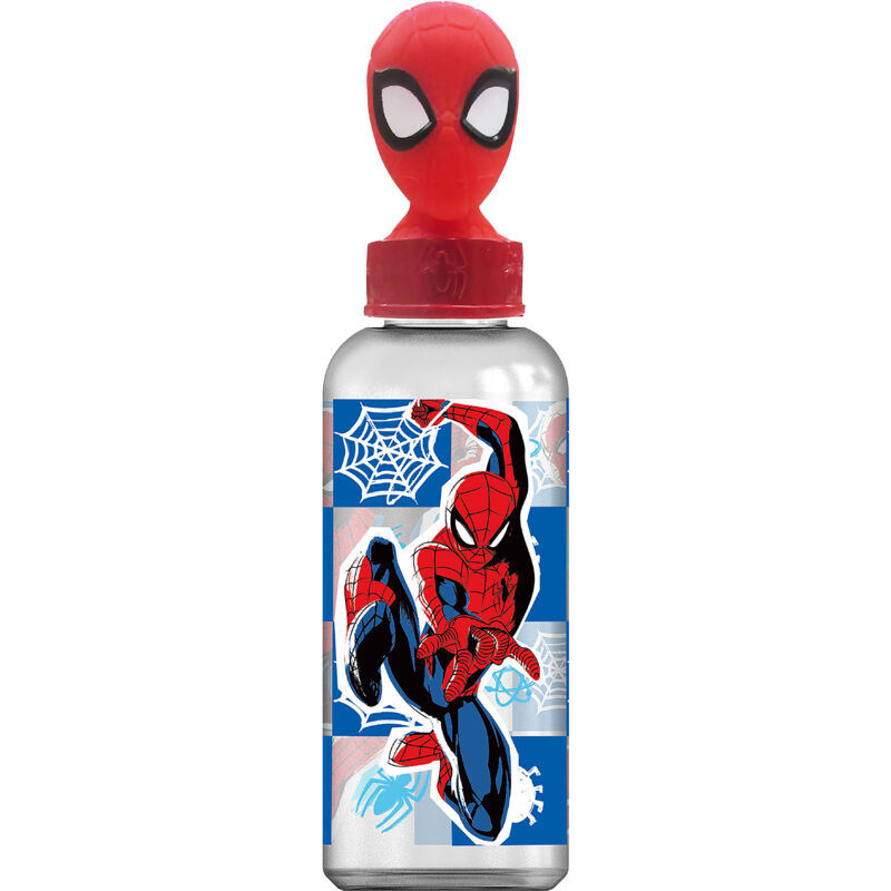 foto del prodotto tataway borraccia originale marvel spiderman da 560 ml per bambini con tappo svitabile, senza bpa, facile da lavare e riutilizzabile.