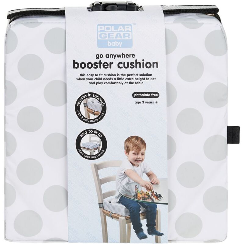 foto del prodotto tataway cuscino alza sedia bambini antiscivolo, in sintetico senza bpa, con due cinghie regolabili, 4 piedini, lavabile e riutilizzabile