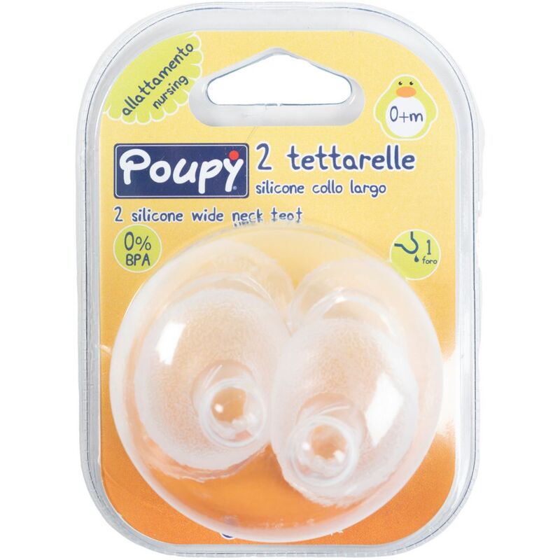 foto del prodotto tataway tettarella per biberon neonati in silicone, senza bpa, lavabile e rituilizzabile, incolore, insapore e non si deforma