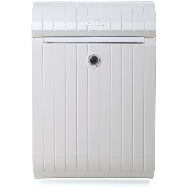 foto del prodotto tatay 0044007 cassetta della posta, colore bianco, 25.2 x 11.0 x 37.7 cm