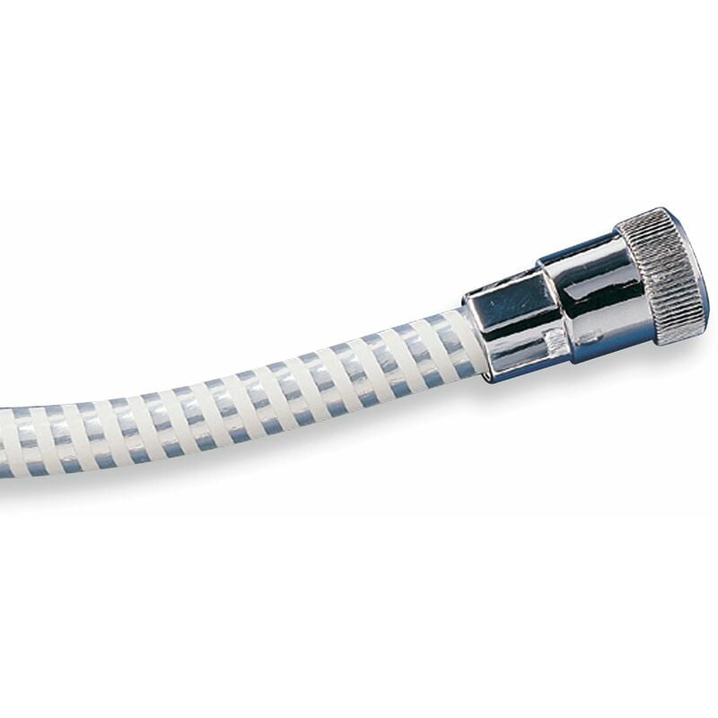 foto del prodotto tatay juliet tubo doccia, 2,0 m, plastica e abs, cromo bianco, 2 m, 2 unit 