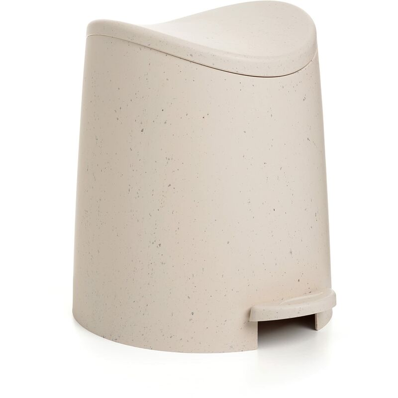 foto del prodotto tatay pattumiera da bagno con pedale standard ecohome, capacit 3 l, realizzata in polipropilene, senza bpa, materiale riciclato al 100 , misura 19 x