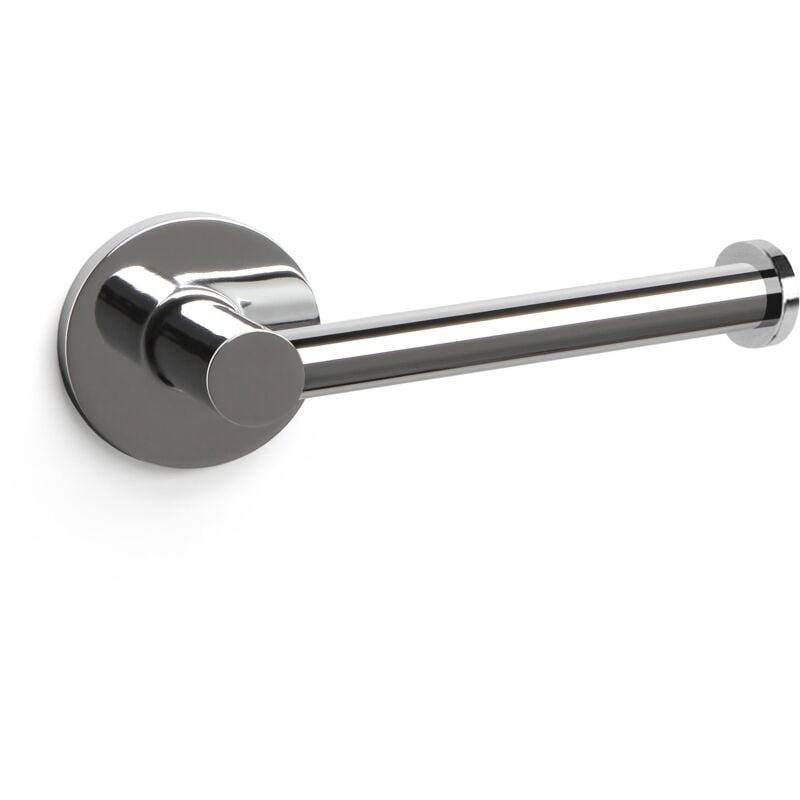foto del prodotto tatay porta rotolo senza coperchio, inox zamak, metallizzato, 6 x 6,5 x 16 cm