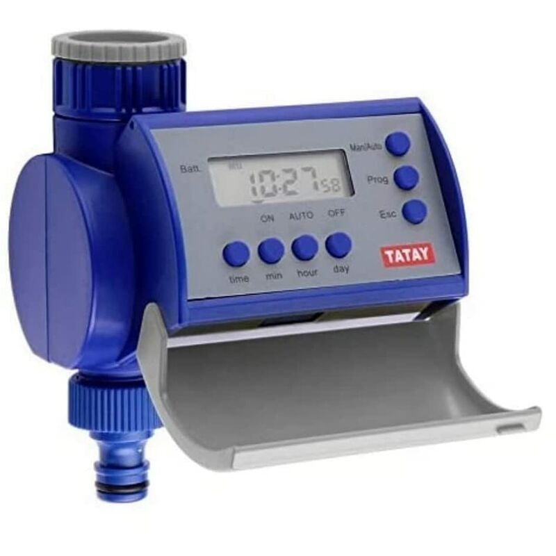 foto del prodotto tatay programmatore elettronico per irrigazione tl, in plastica resistente anti uv, con collegamento diretto al rubinetto, che permette di