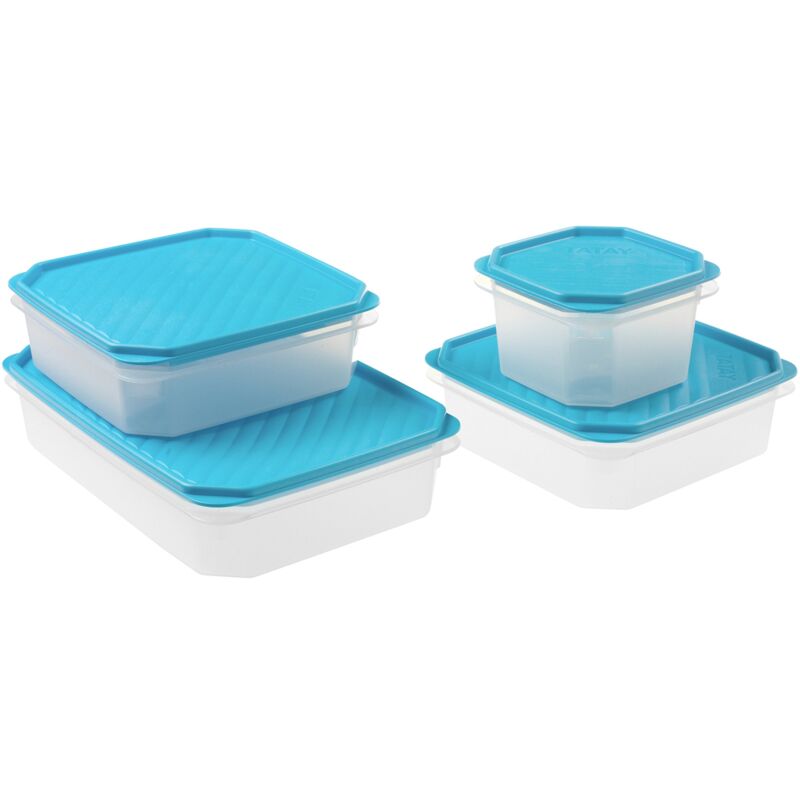 foto del prodotto tatay set 4 tapers, blu, set di 4