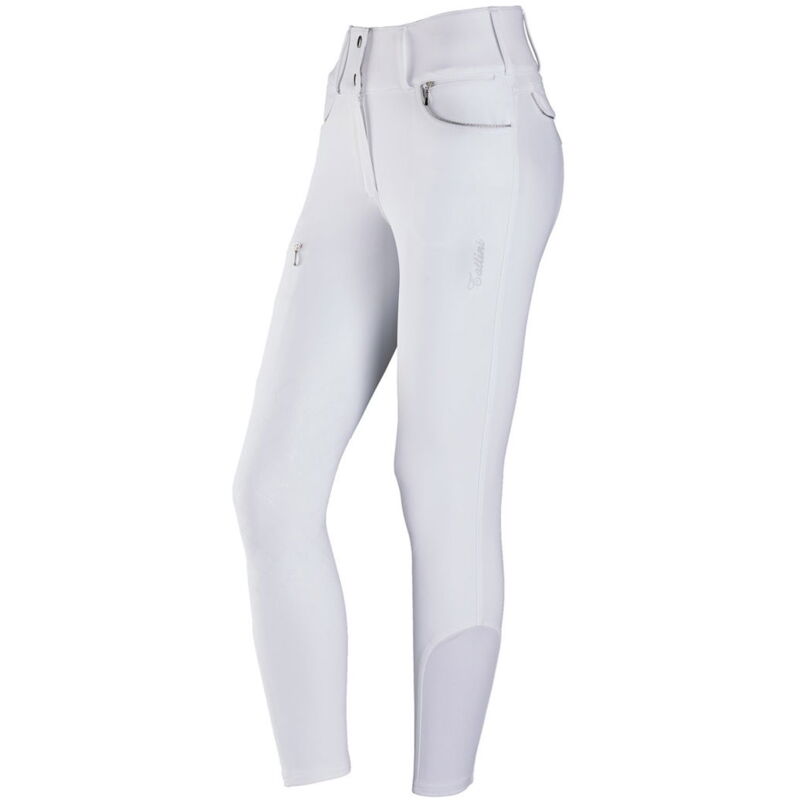 foto del prodotto tattini pantaloni equitazione donna modello anthurium in tessuto tecnico idrorepellente ed elasticizzato 44 it, bianco