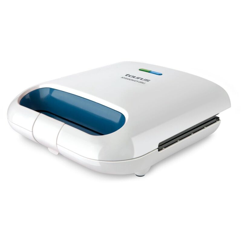 foto del prodotto taurus sm800g piastra grill, 800 w, 5.3 tons, plastica, bianco
