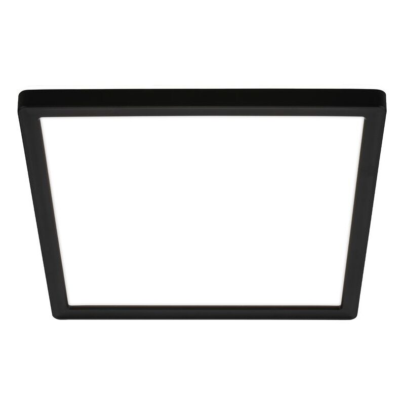 foto del prodotto tava led soffitto, piatto, retroilluminato, nero briloner