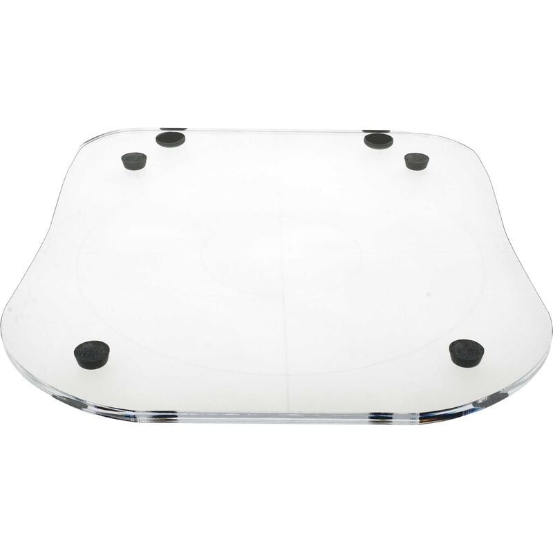 foto del prodotto tavola di scorrimento compatibile con de longhi dinamica robot da cucina vetro acrilico, 34,2 x 29 cm vhbw