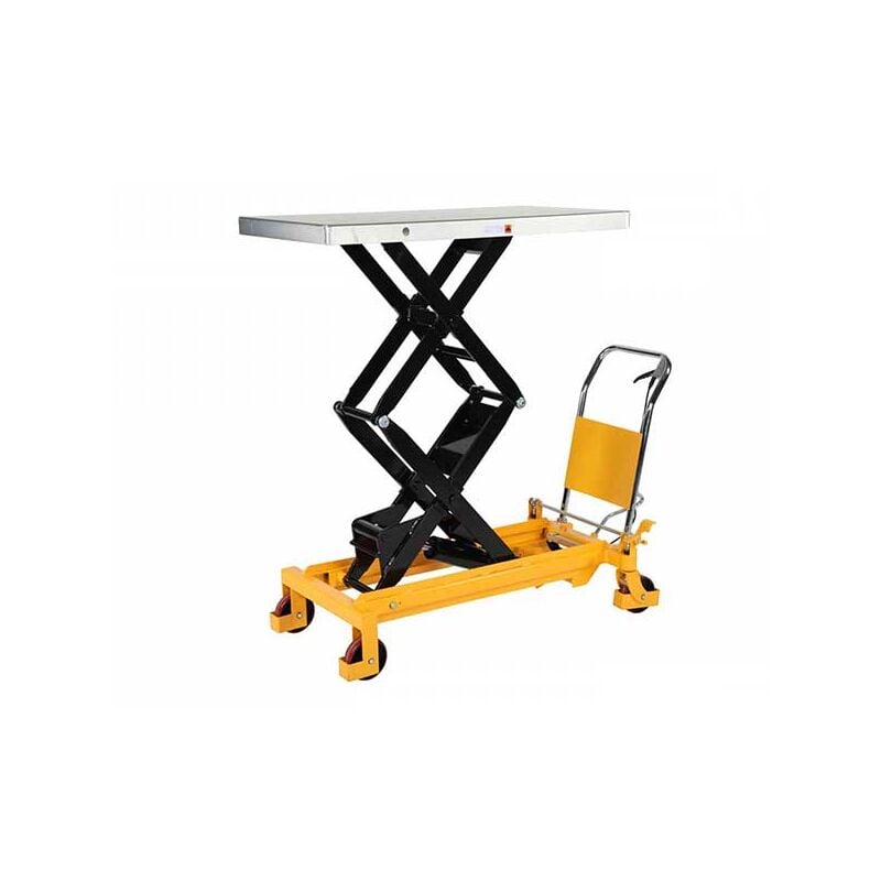 foto del prodotto tavola elevatrice idraulica a forbice sollevamento 1300 mm carico 350 kg manutenzione efficiente tavola elevatrice per officina 1860051035