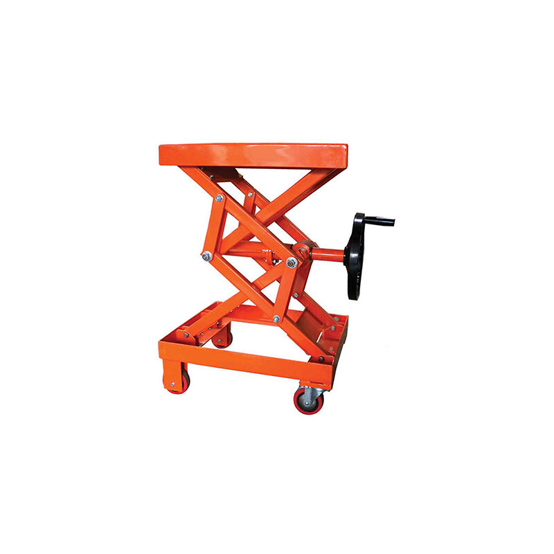 foto del prodotto tavola elevatrice mobile con manovella portata 100kg sbv200