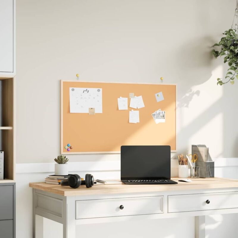 foto del prodotto tavola in sughero con cornice legno massello di pino 100x55 cm vidaxl