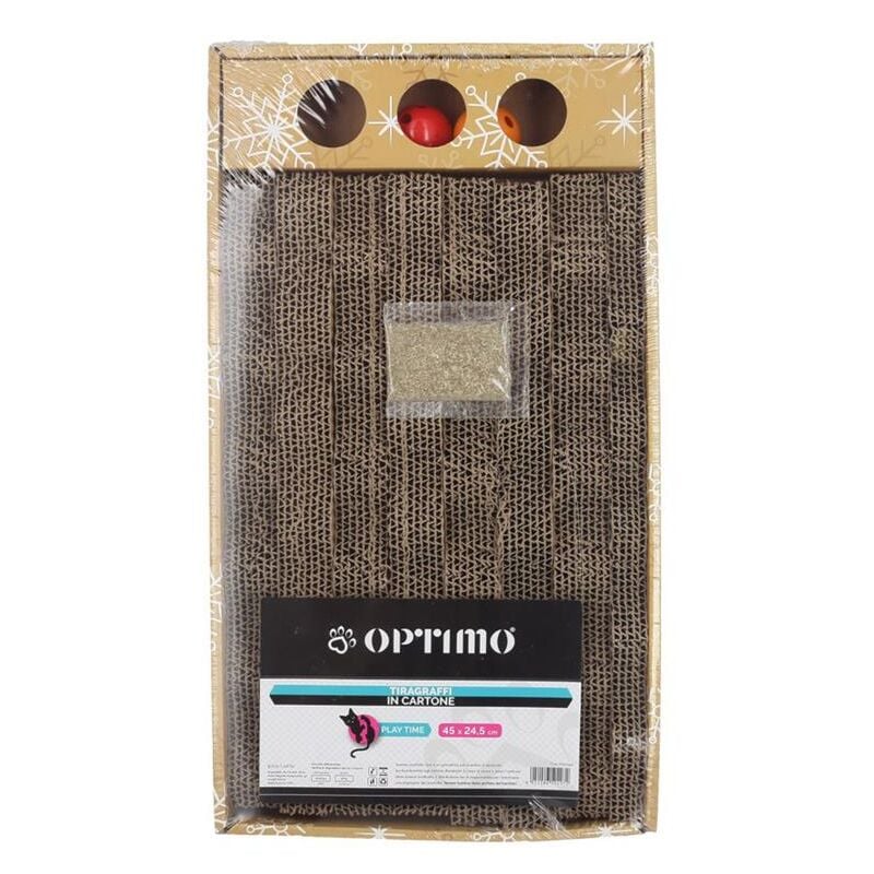 foto del prodotto tavola tiragraffi in cartone 45 x 24.5cm per gatti okx optimo